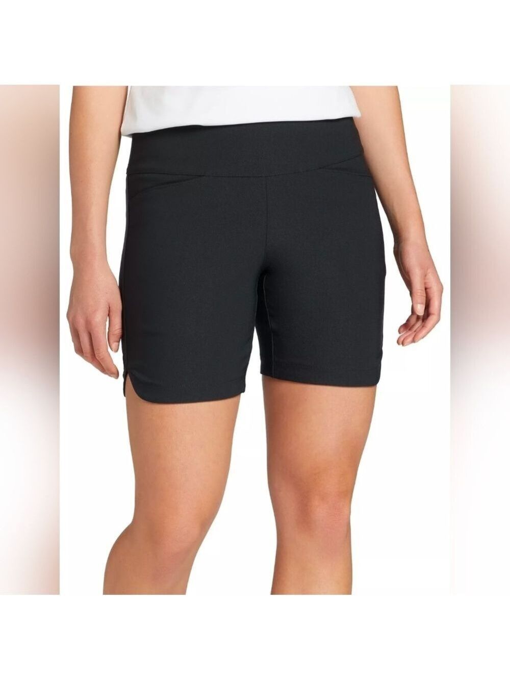 Lady Hagen Black Sculpt 7" Shorts Size Small